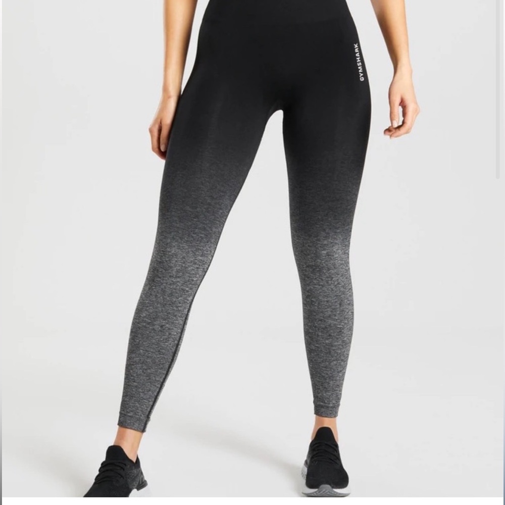 Gymshark Black & Grey Ombré Leggings